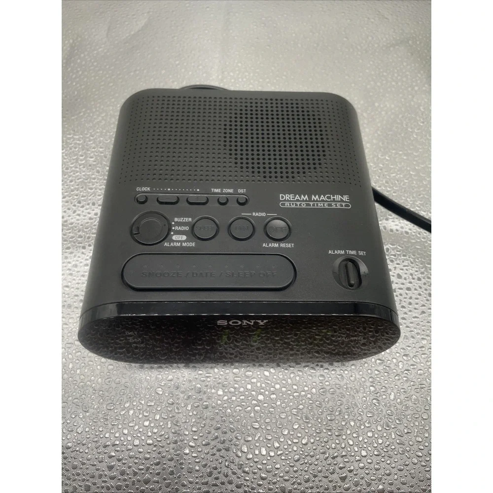 Sony Dream Machine AM/FM Radio LED Alarm Clock ICF-C218  - TESTED